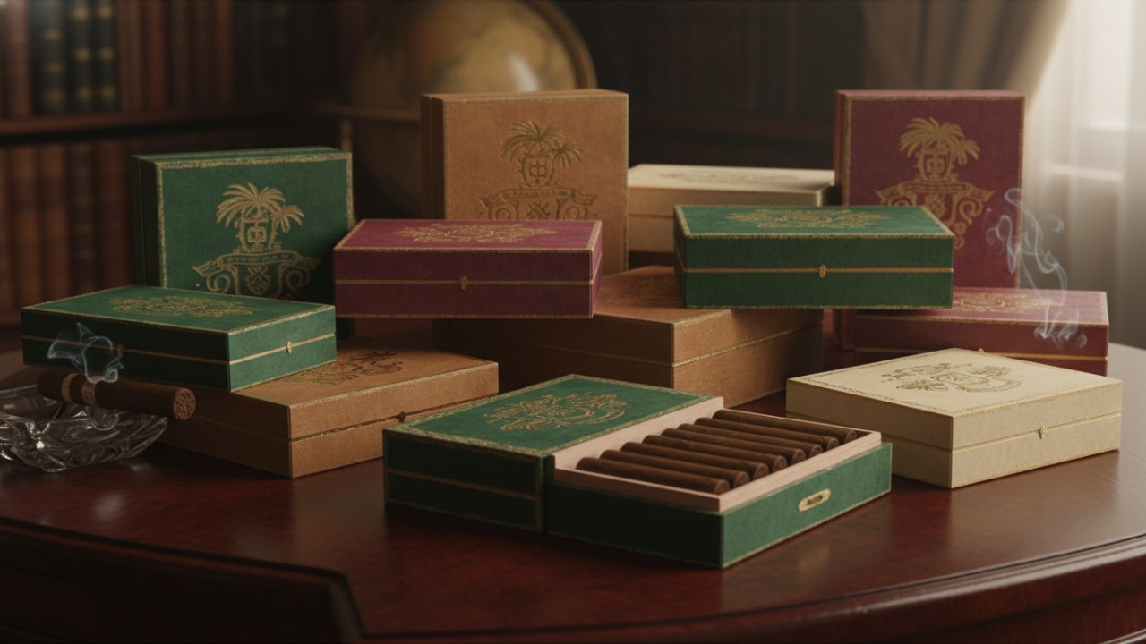 cigar paper boxes