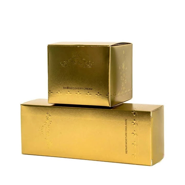Gold paper box