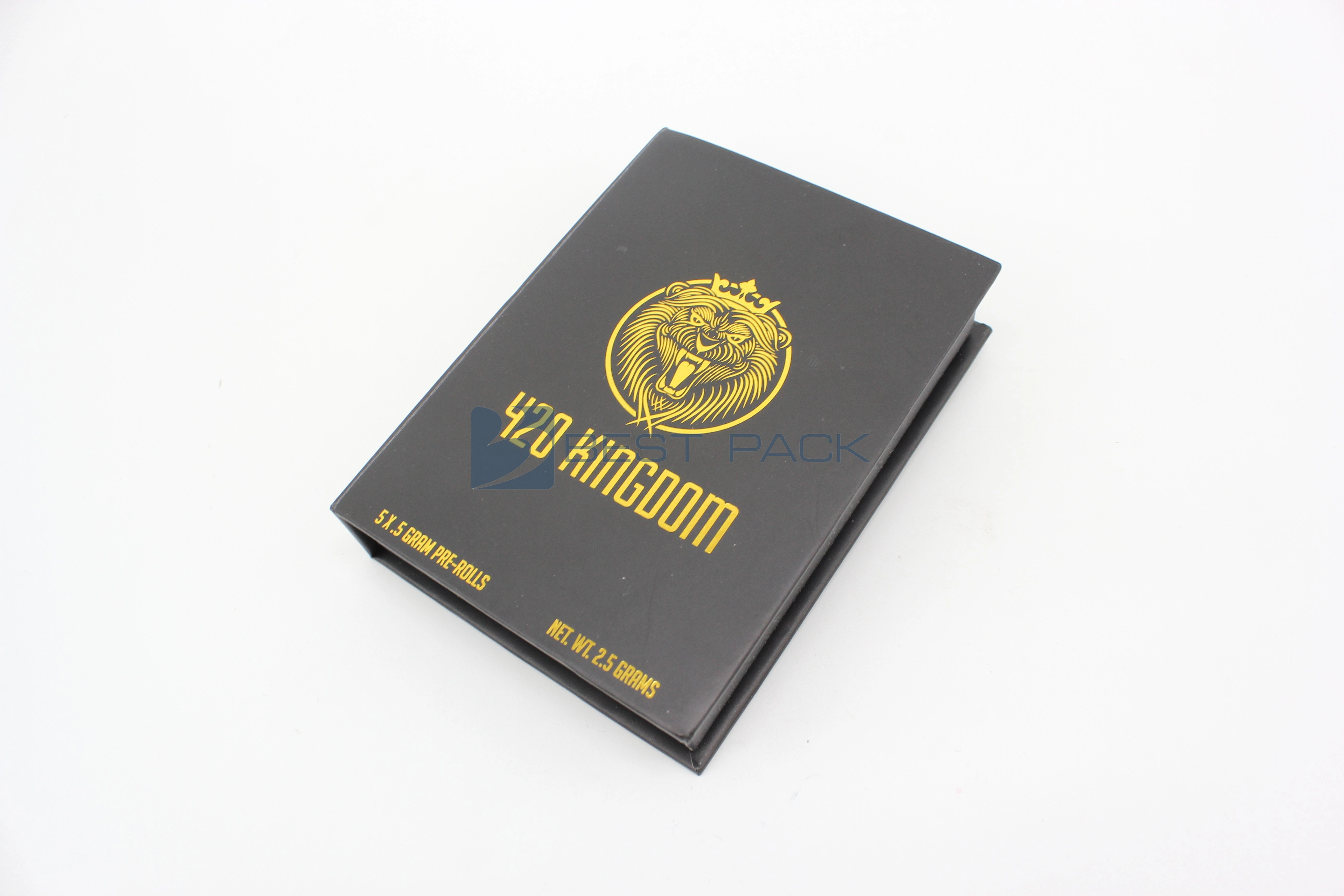 Pre Cone 5 Pack Magnetic Paper Cigarettes Box