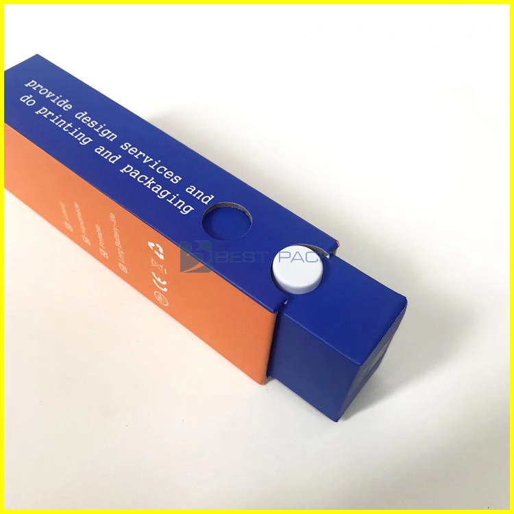 Paper box with childproof