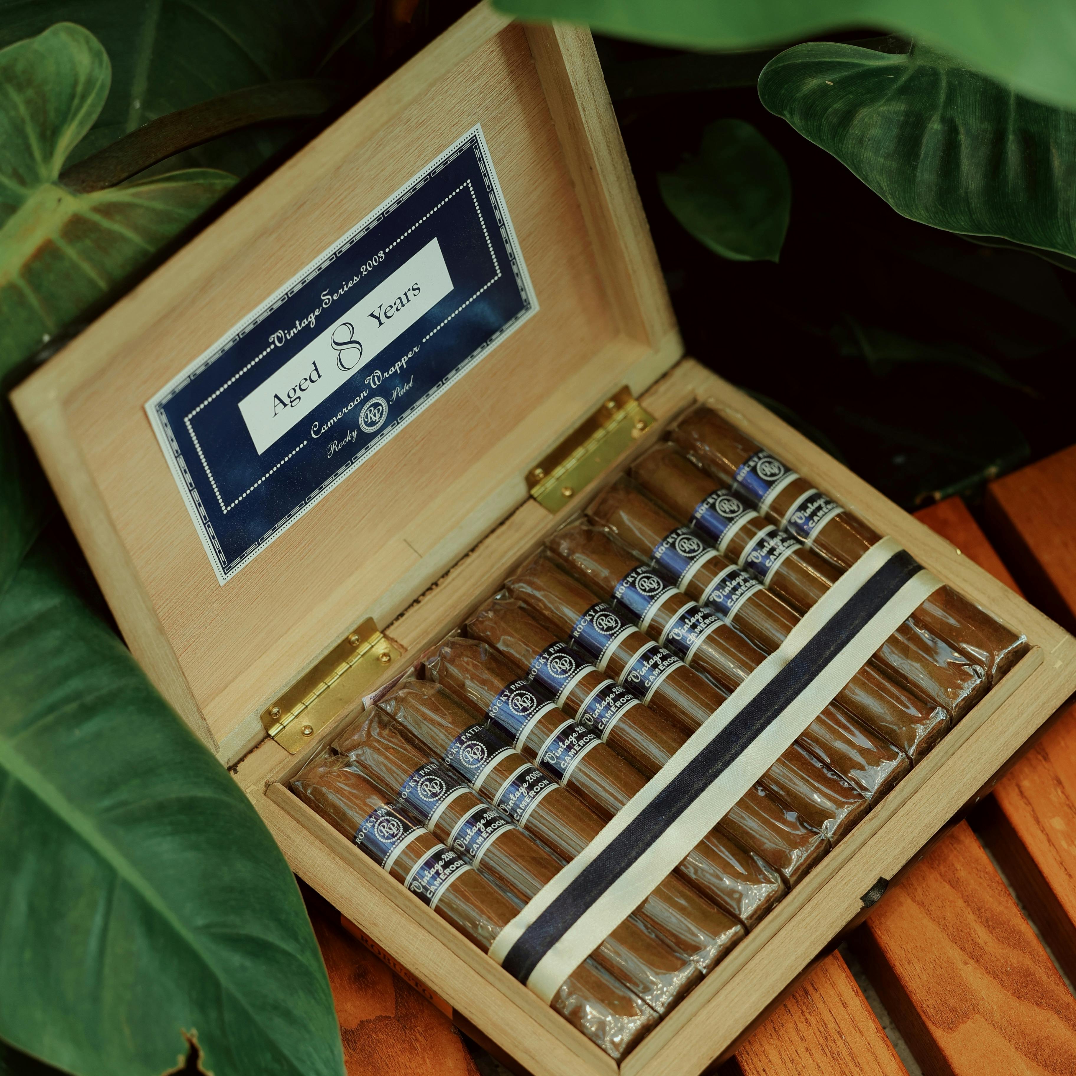 wooden cigar box