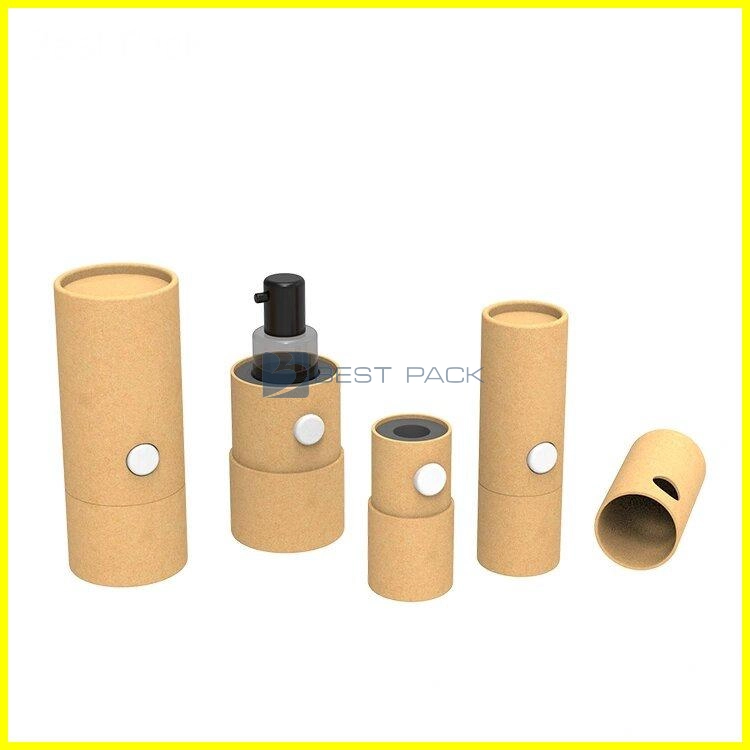 Tupe paper box with childproof