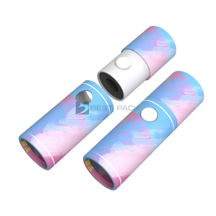 Purple vape paper box x6