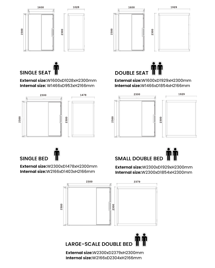 Multiple Size Options Available - INBOXpod