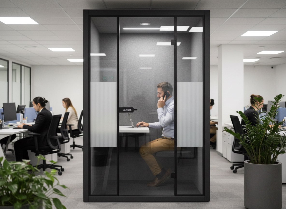 acoustic isolation boothes