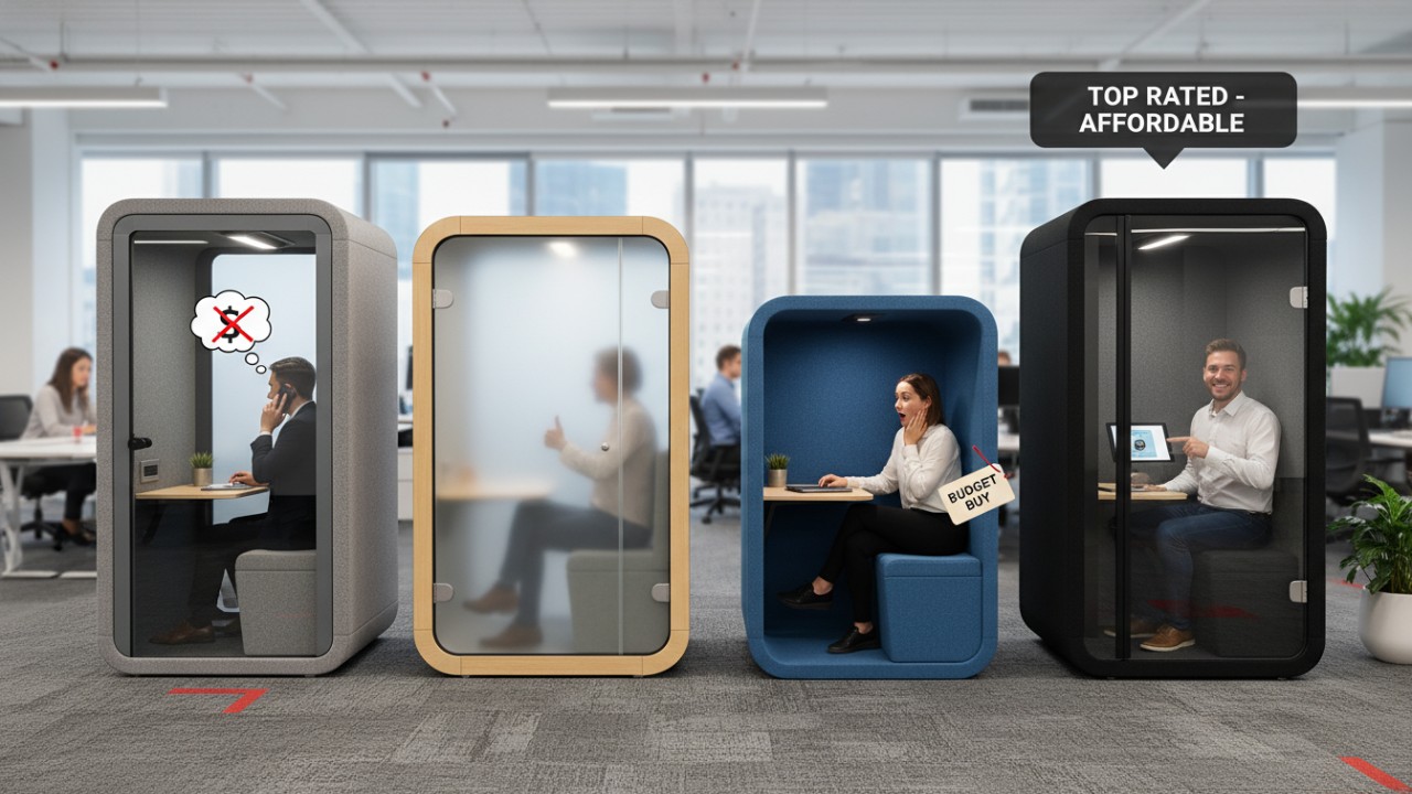 cheap office privacy booth reviews