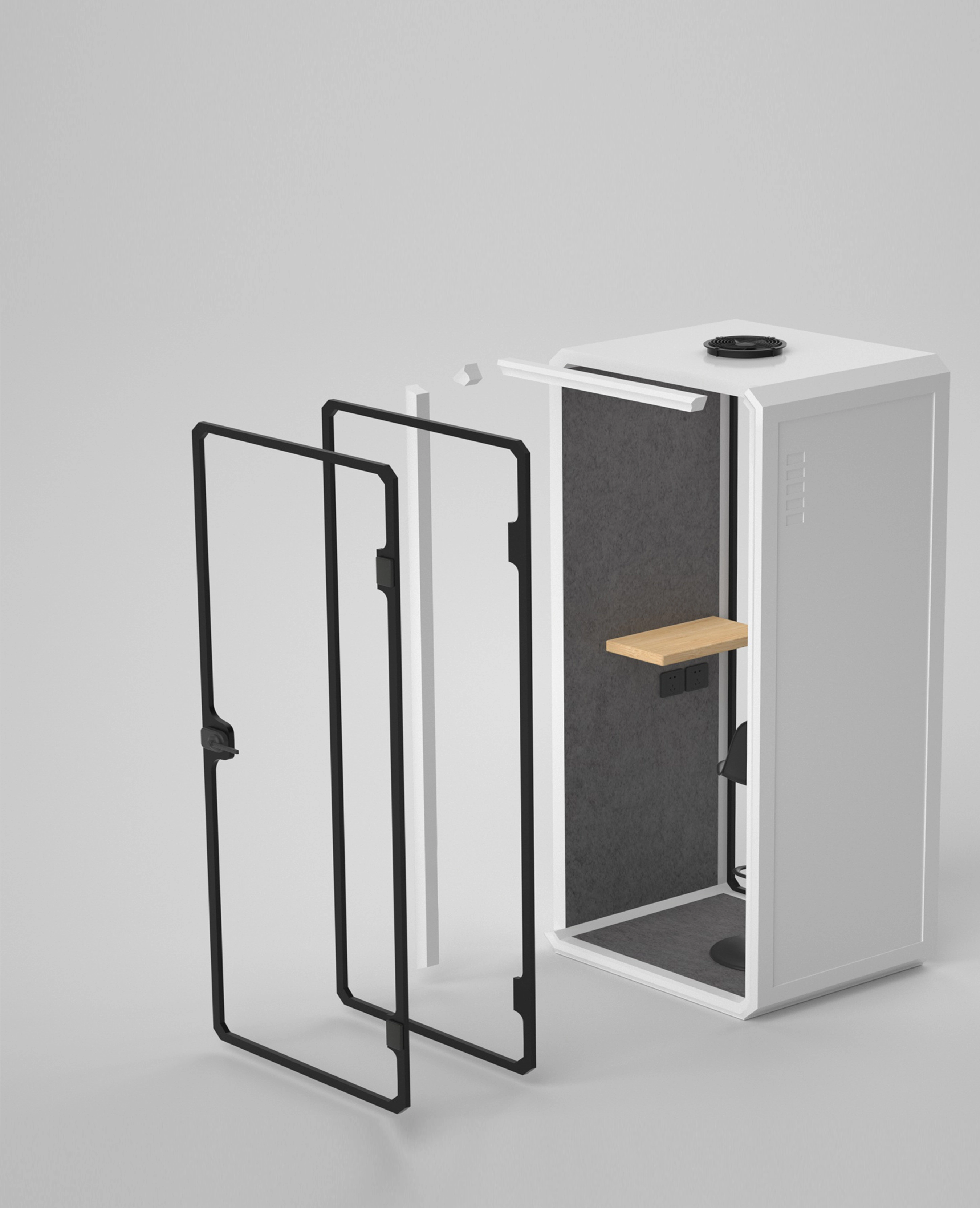 Easy To Assemble, Move, And Expand - INBOXpod