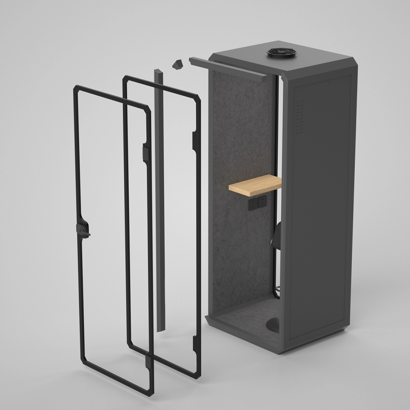 Easy To Assemble, Move, And Expand - INBOXpod