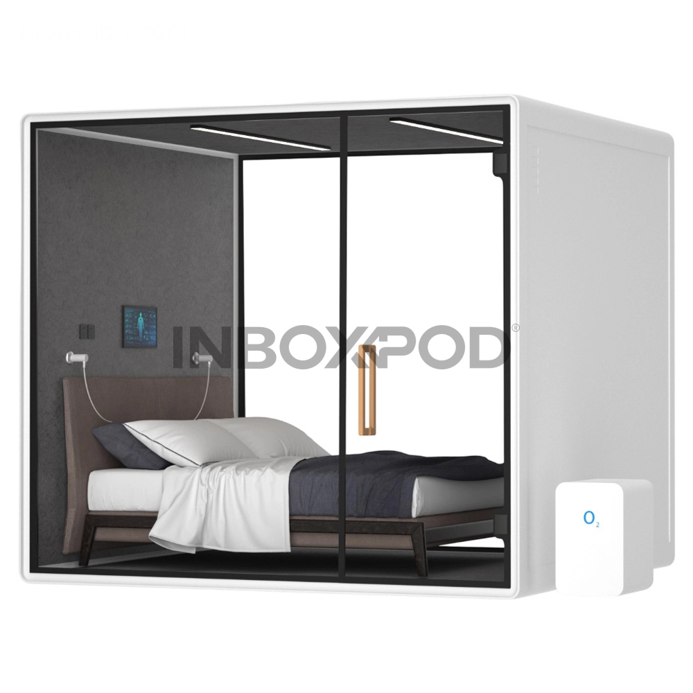 O2 Booth INBOXpod Portable Oxygen Pod — Professional Modular Oxygen Therapy Chamber