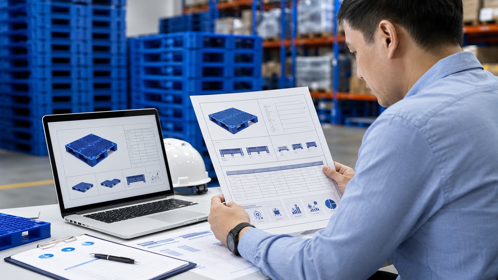 Bulk plastic pallet specification checklist for buyers