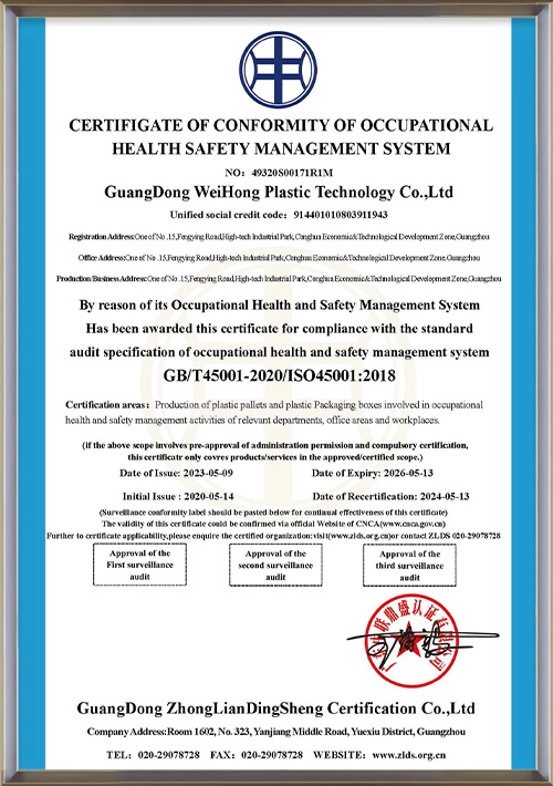 ISO 9001 EN - Weihong