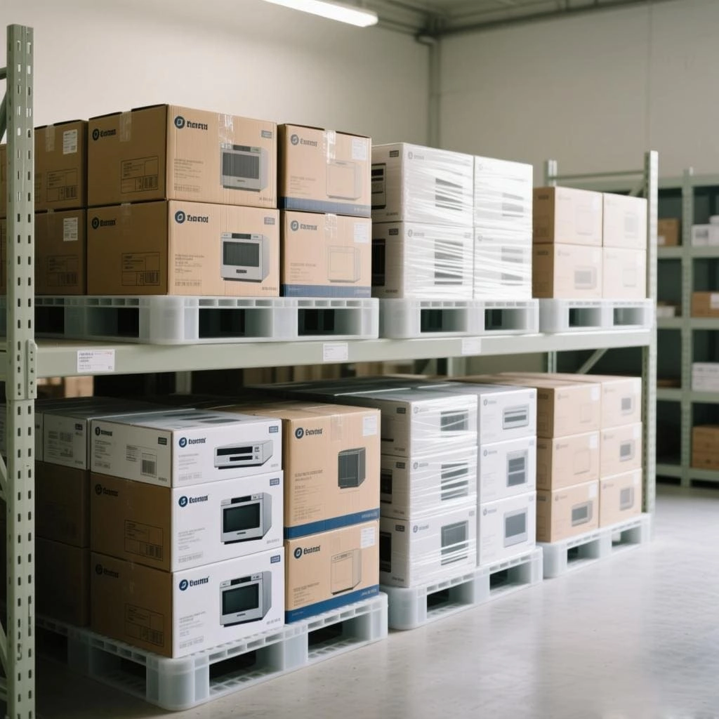 household appliance on plastic pallet 1 - Weihong