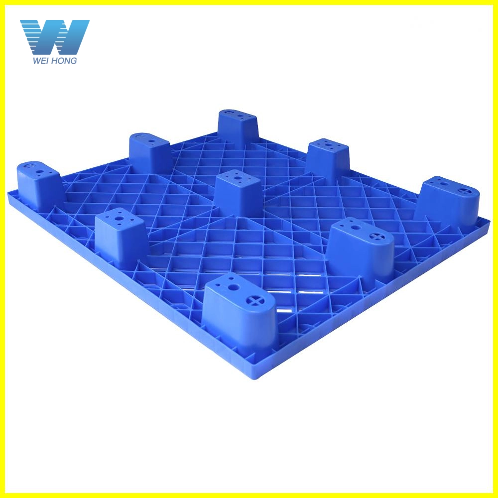 Light-weight Nine-leg Nestable Space-saving Plastic Pallet 2 - Weihong