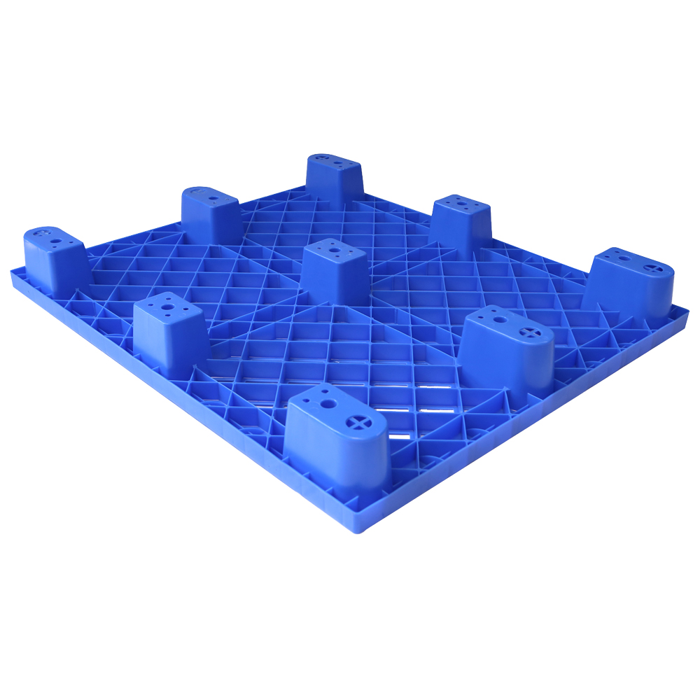 Light-weight Nine-leg Nestable Space-saving Plastic Pallet 2 - Weihong