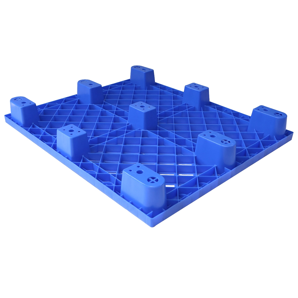 Light-weight Nine-leg Nestable Space-saving Plastic Pallet 2 - Weihong