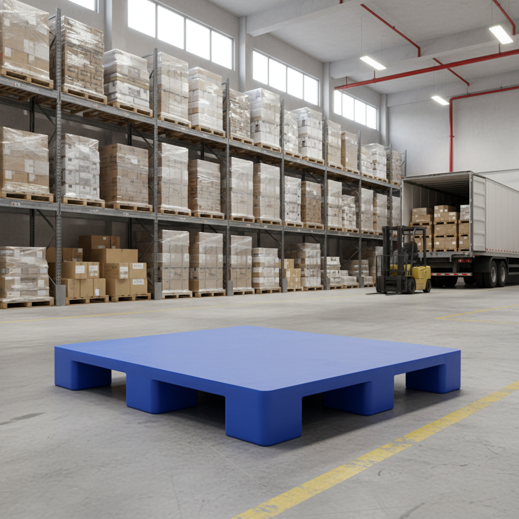 Nine-leg Flat Pallet Warehouse 1 - Weihong