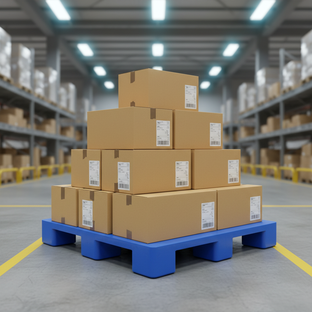 Nine-leg Flat Pallet Warehouse 2 - Weihong