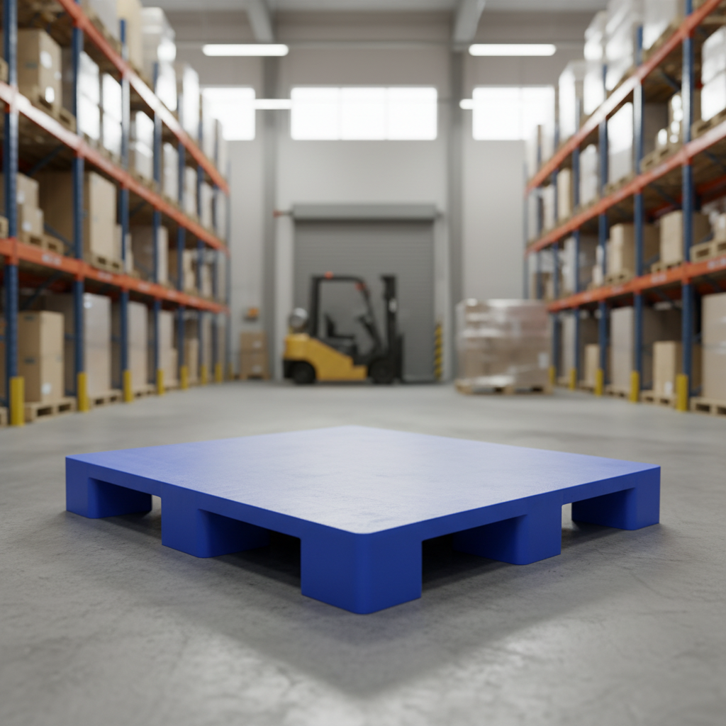 Nine-leg Flat Pallet Warehouse  3 - Weihong