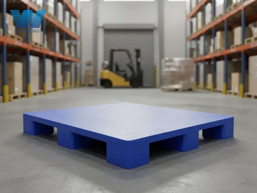 Kho pallet phẳng chín chân Kho pallet phẳng chín chân