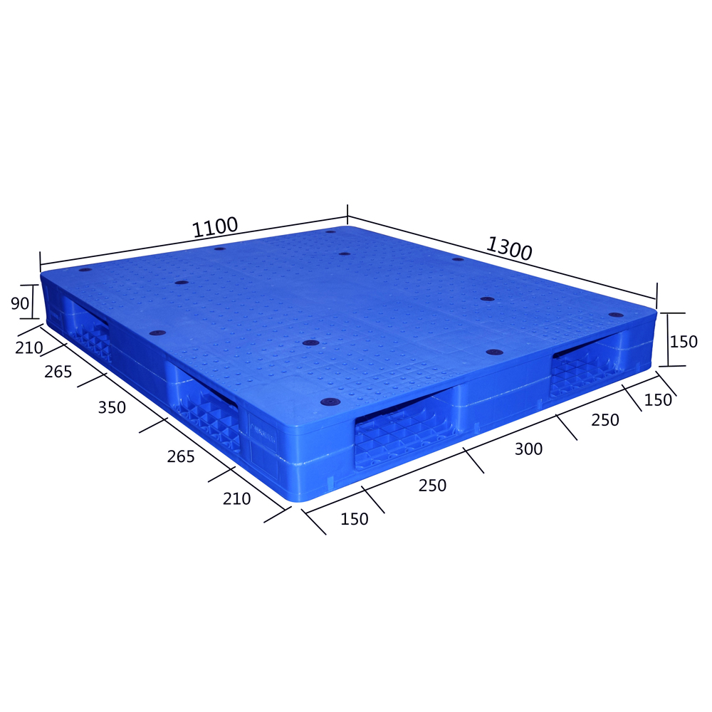 Plastic Pallet Double-sided 1311-150 Size - Weihong