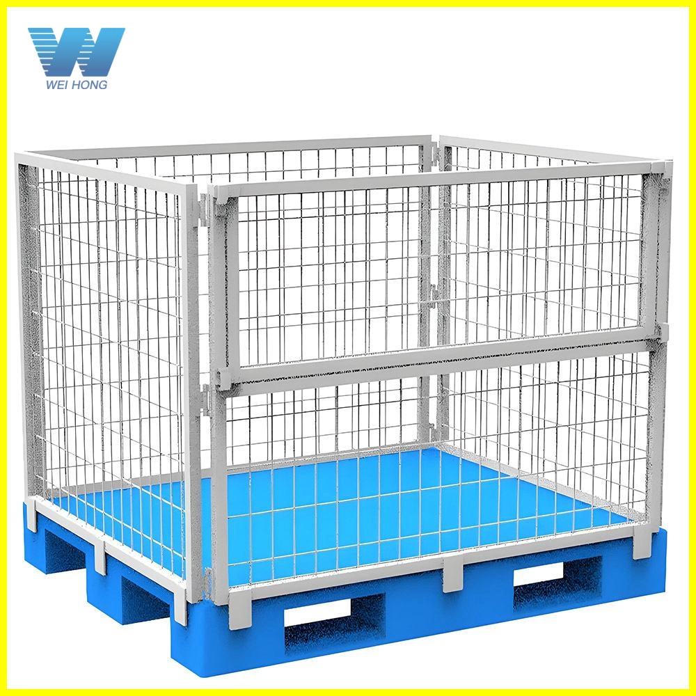 Plastic Pallet Wire Mesh Cage - Weihong