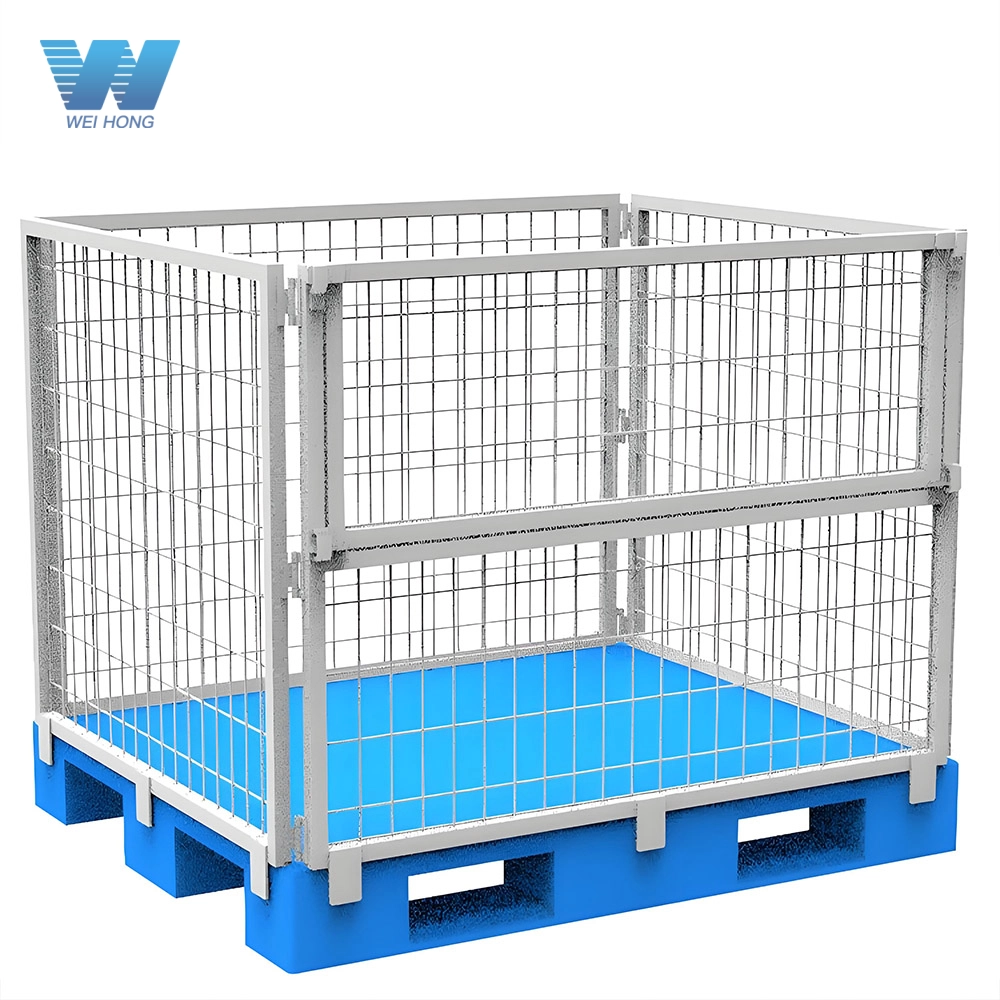 Plastic Pallet Wire Mesh Cage - Weihong Plastic Pallet Wire Mesh Cage - Weihong