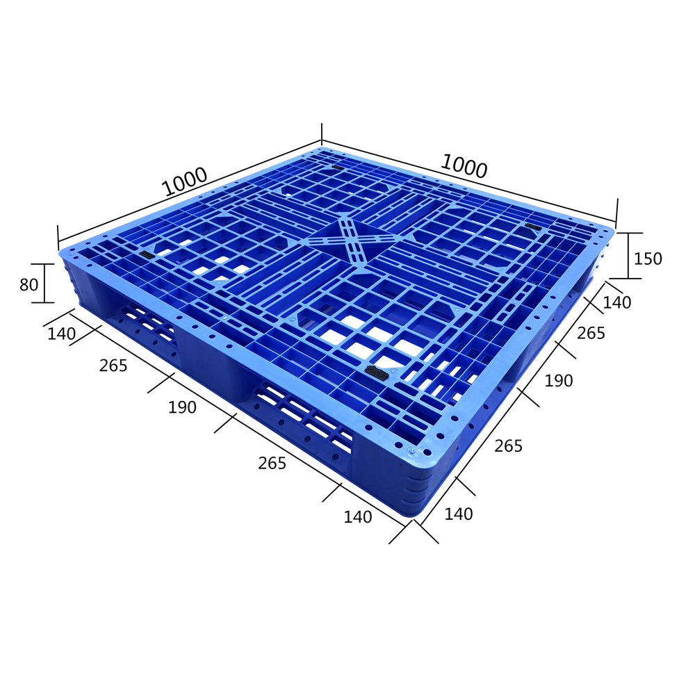Plastic Pallet ZJ1010-150 S - Weihong