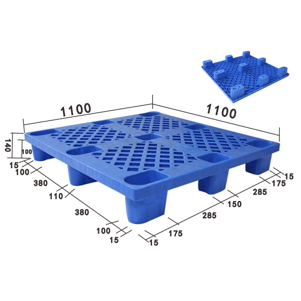 Plastic Pallet ZJ1111-140 Size - Weihong