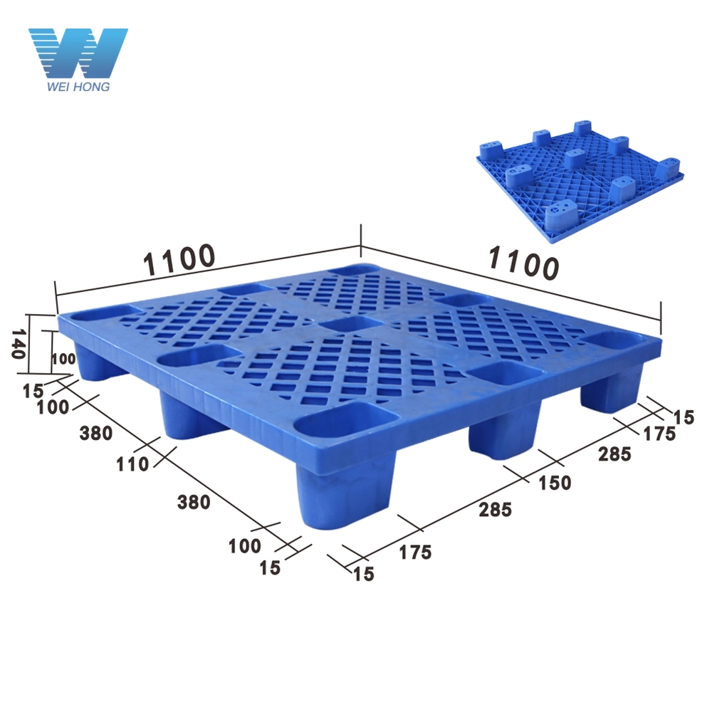 Plastic Pallet ZJ1111-140 Size - Weihong Plastic Pallet ZJ1111-140 Size - Weihong