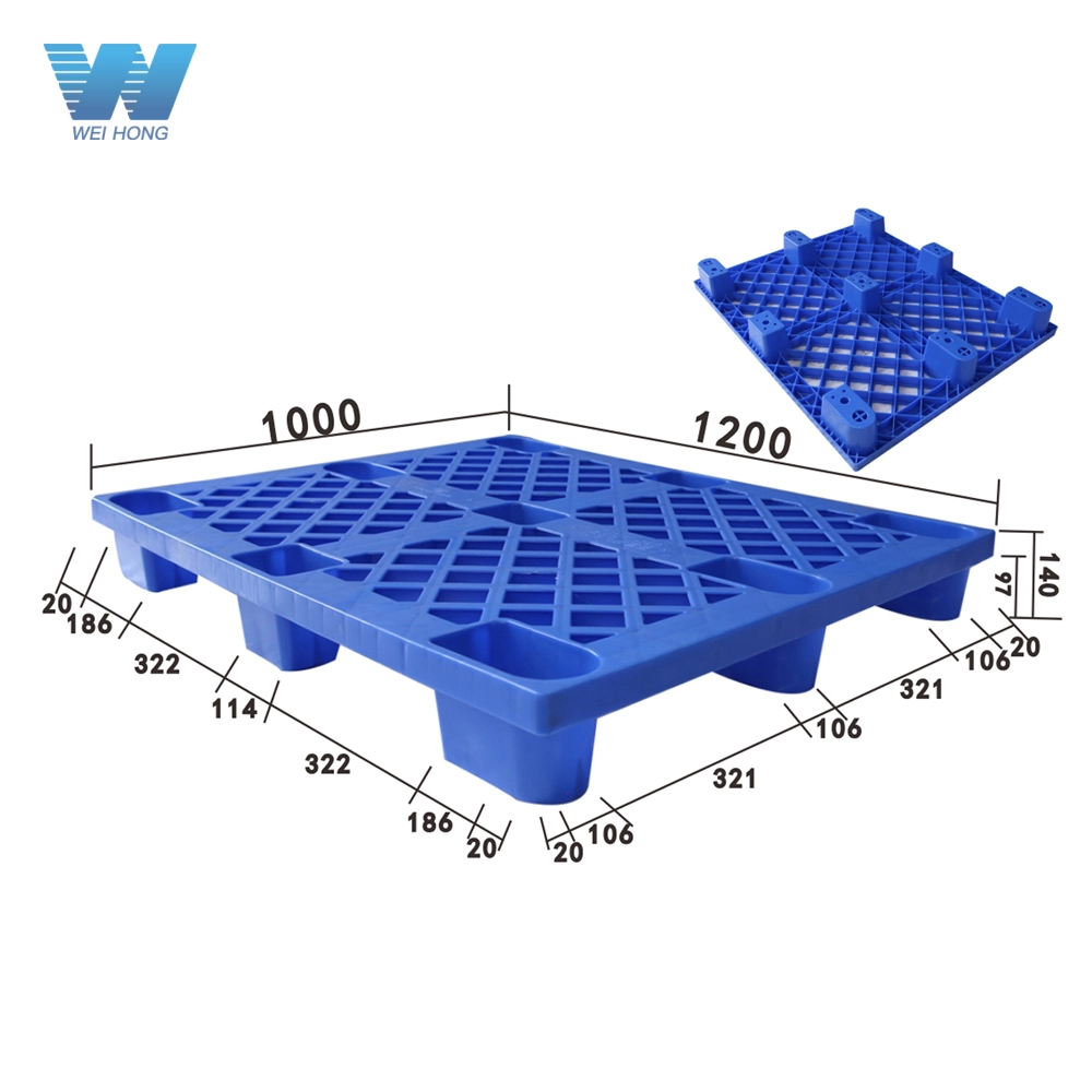 Plastic Pallet ZJ1210-140H Size - Weihong Plastic Pallet ZJ1210-140H Size - Weihong