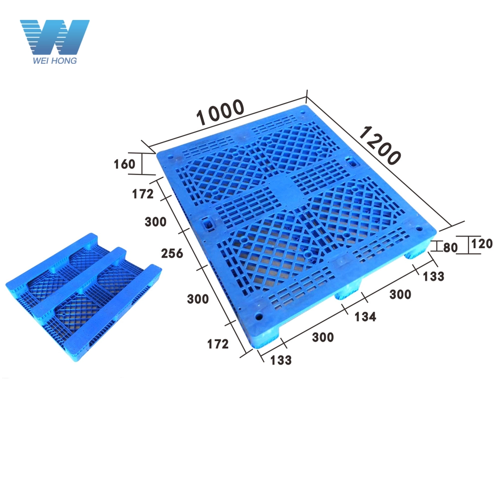Plastic Pallet ZJ1210-160 S - Weihong Plastic Pallet ZJ1210-160 S - Weihong