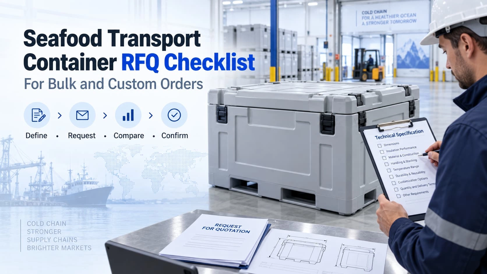 Liste de contrôle pour demande de devis de conteneurs de transport de produits de la mer pour les commandes en gros et sur mesure - Weihong