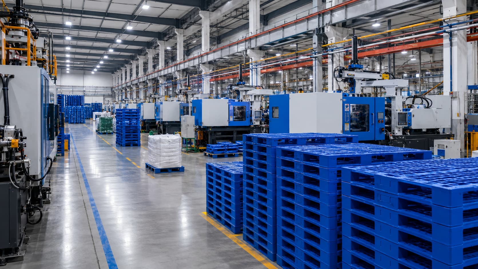 Weihong plastic pallet manufacturing factory for bulk warehouse orders