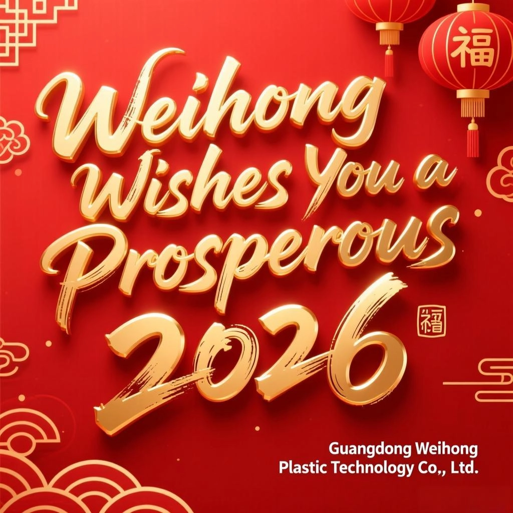 Weihong Wishes Happy 2026 - Weihong