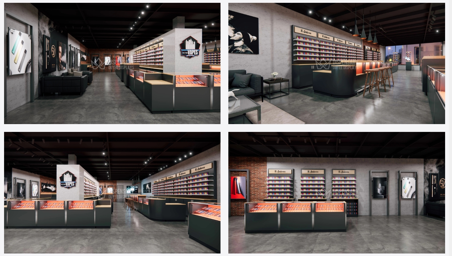 3D Vpae Store Fixtures