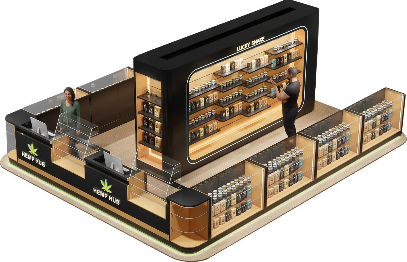 cigarette display unit - Ouyee