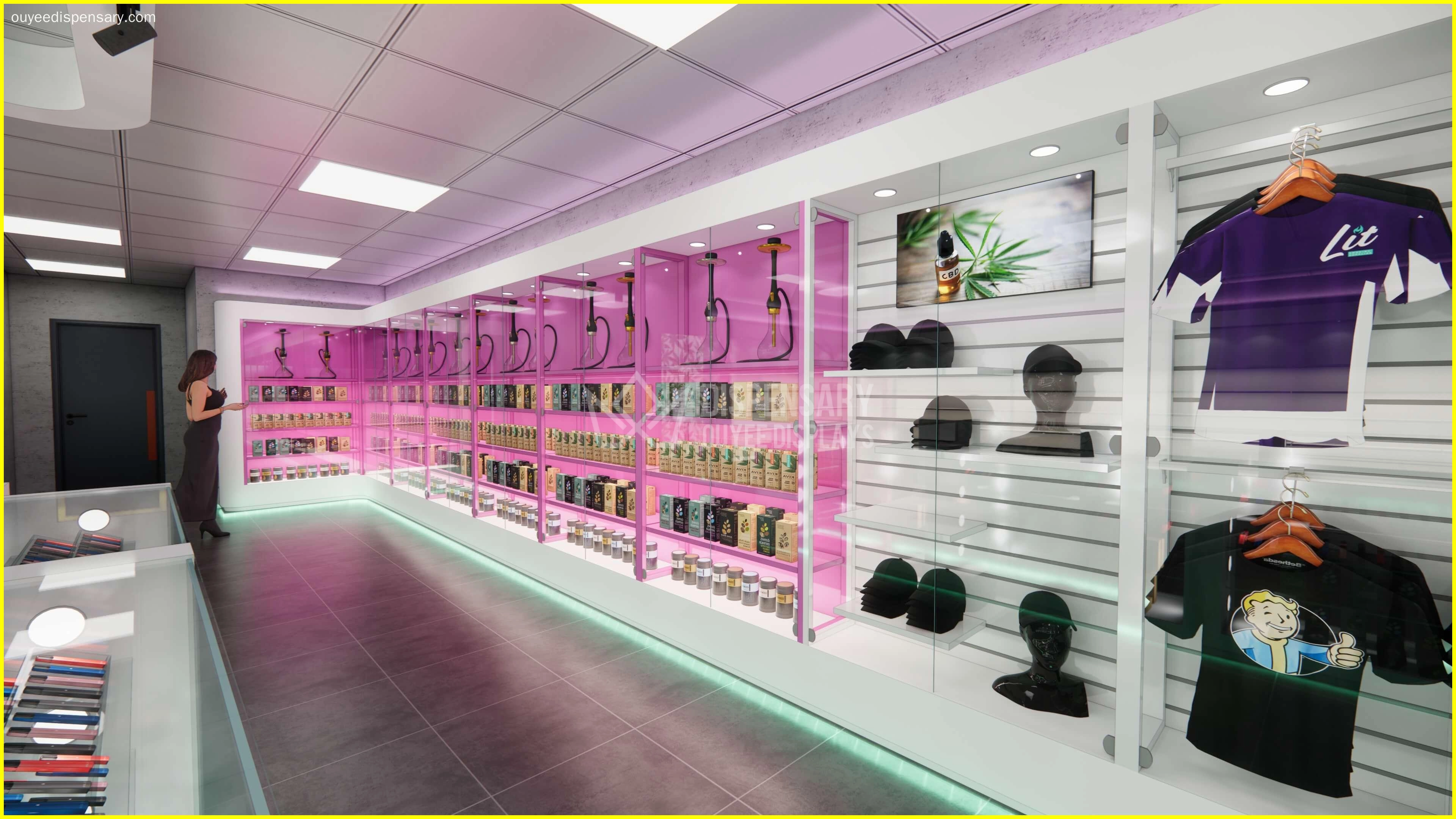 cannabis dispensary displays factories - Ouyee