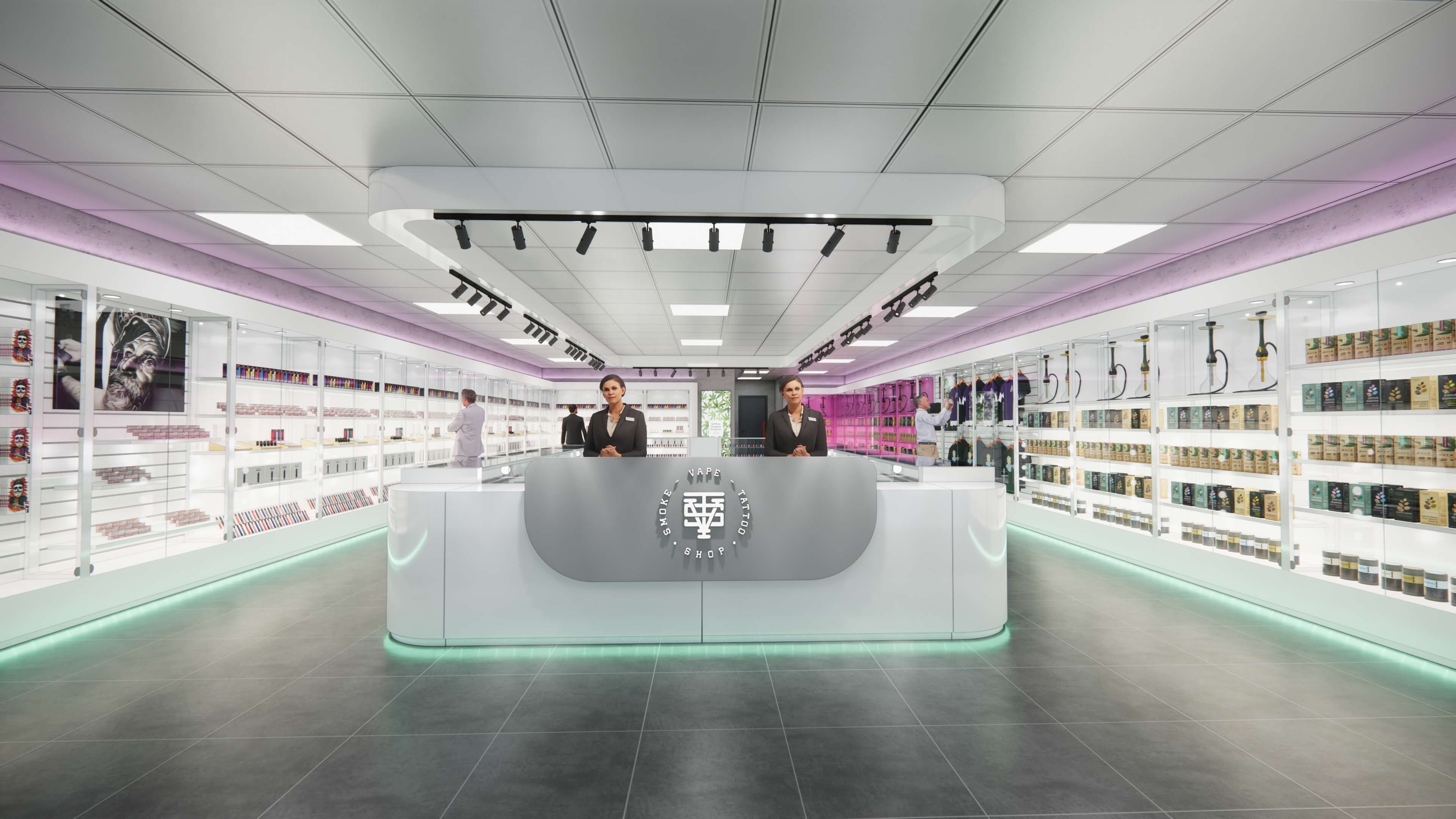 cannabis dispensary displays maker