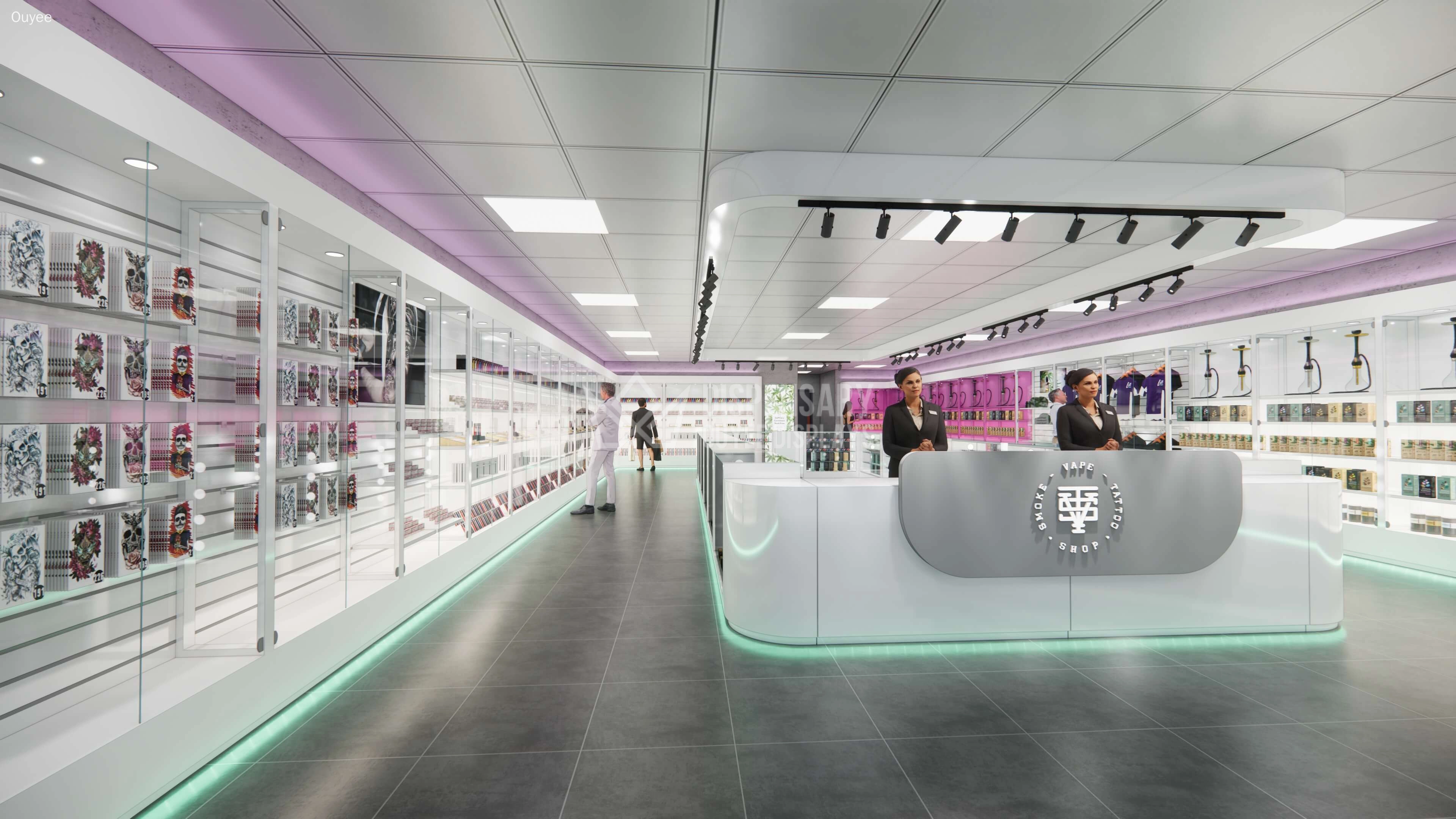 cannabis dispensary displays makers - Ouyee