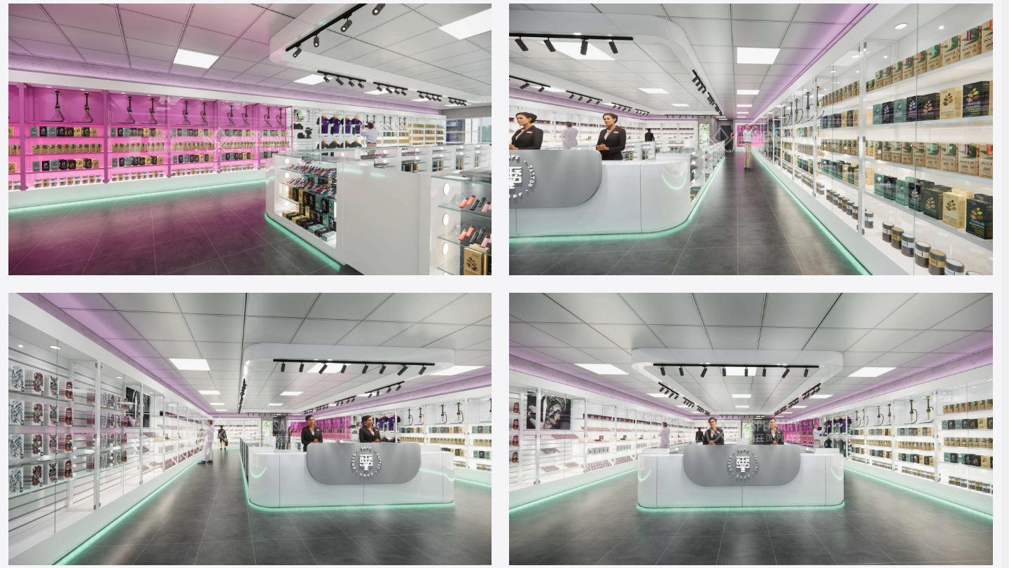 cannabis dispensary displays - Ouyee