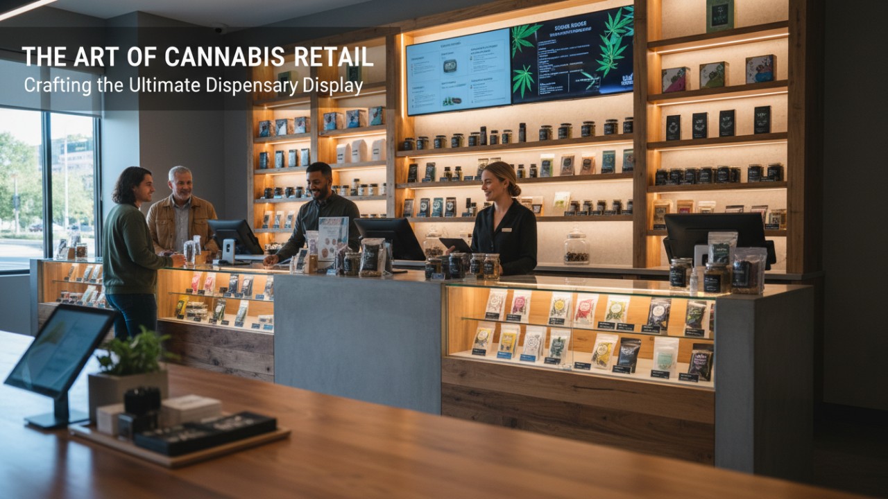 cannabis dispensary retail display counters - Ouyee