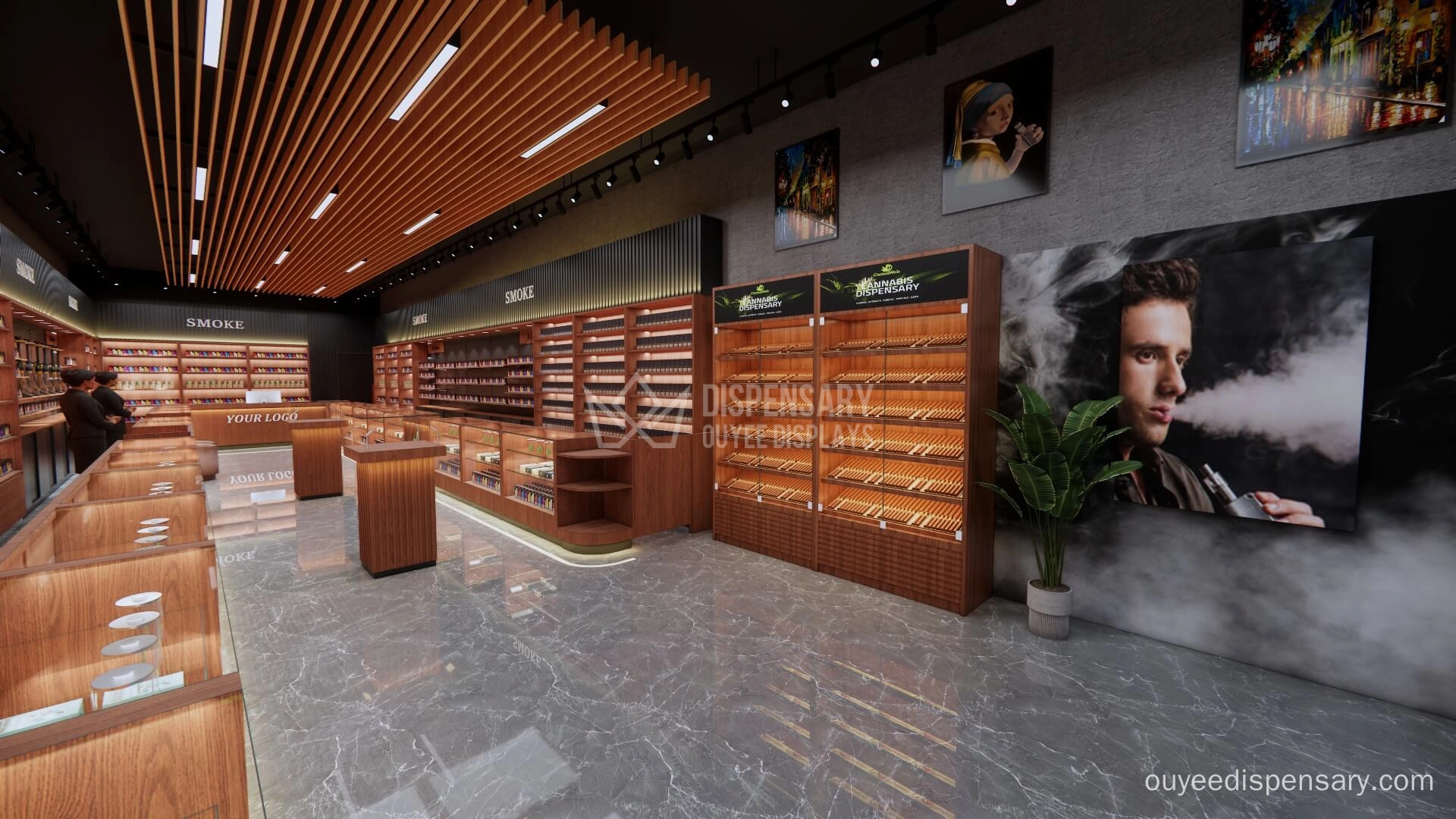 cannabis display case factories - Ouyee