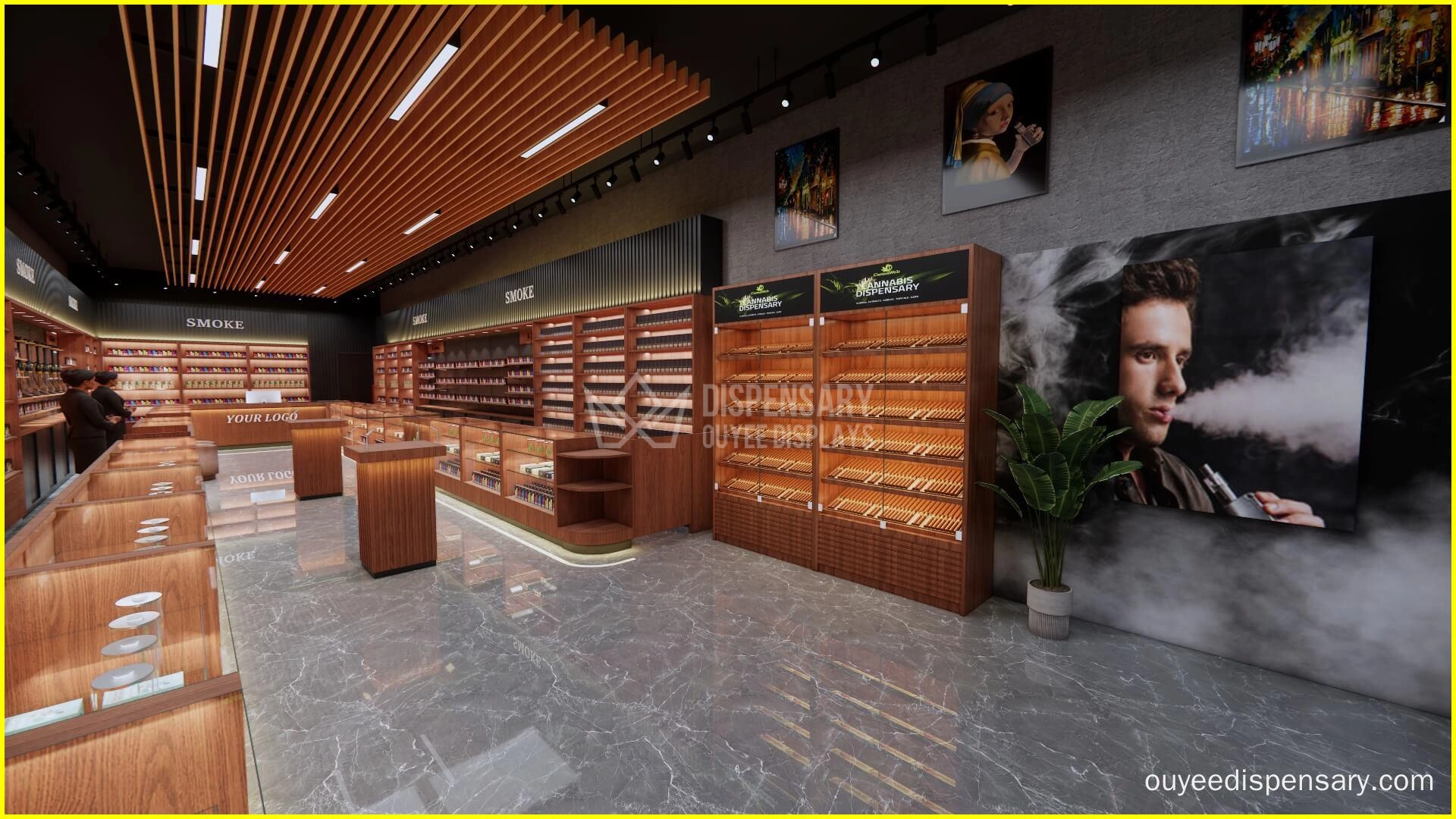 cannabis display case factories - Ouyee