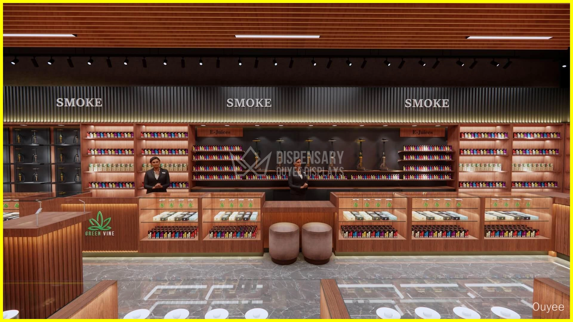 cannabis display case manufacturing - Ouyee