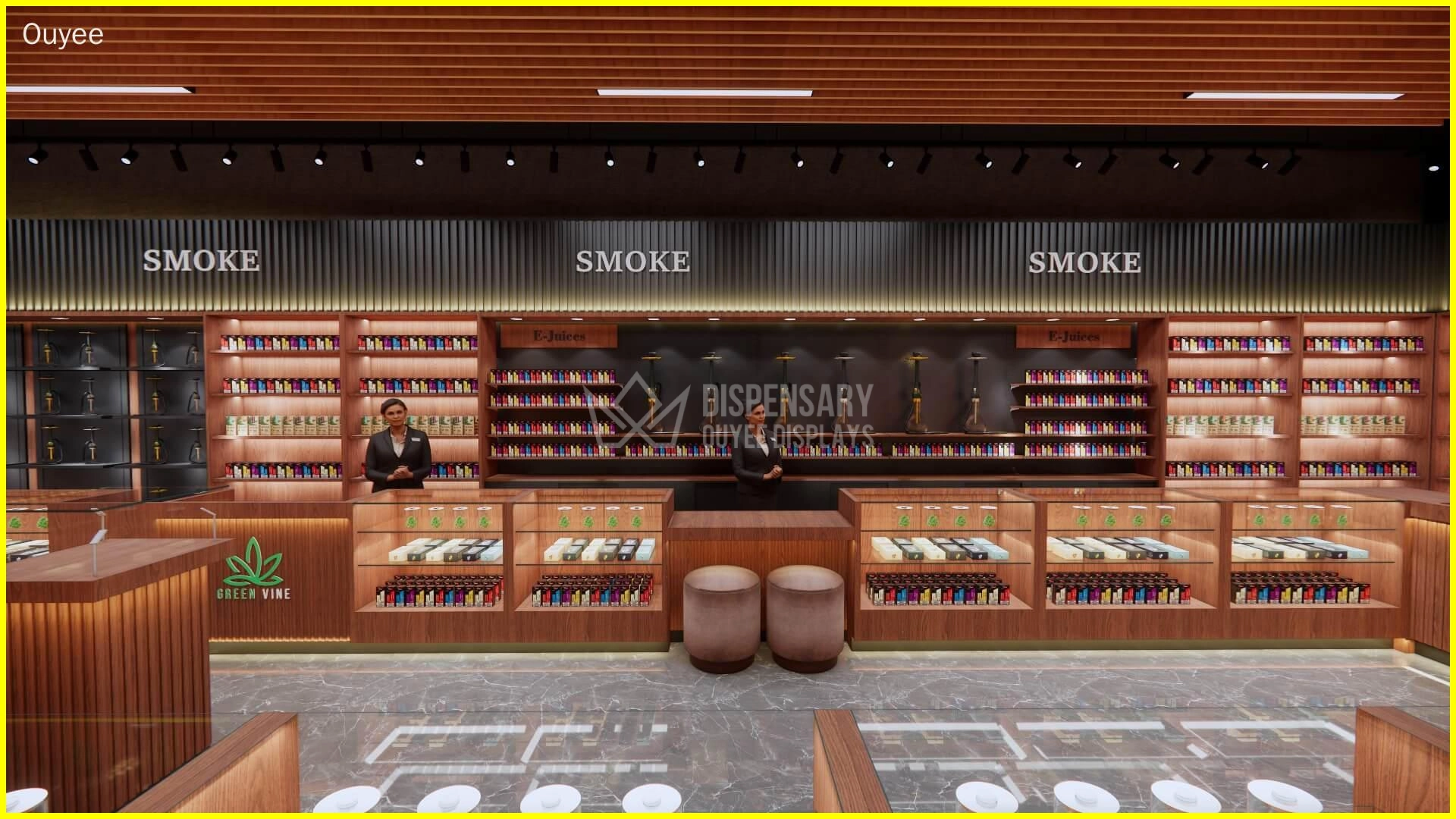 cannabis display case manufacturing - Ouyee