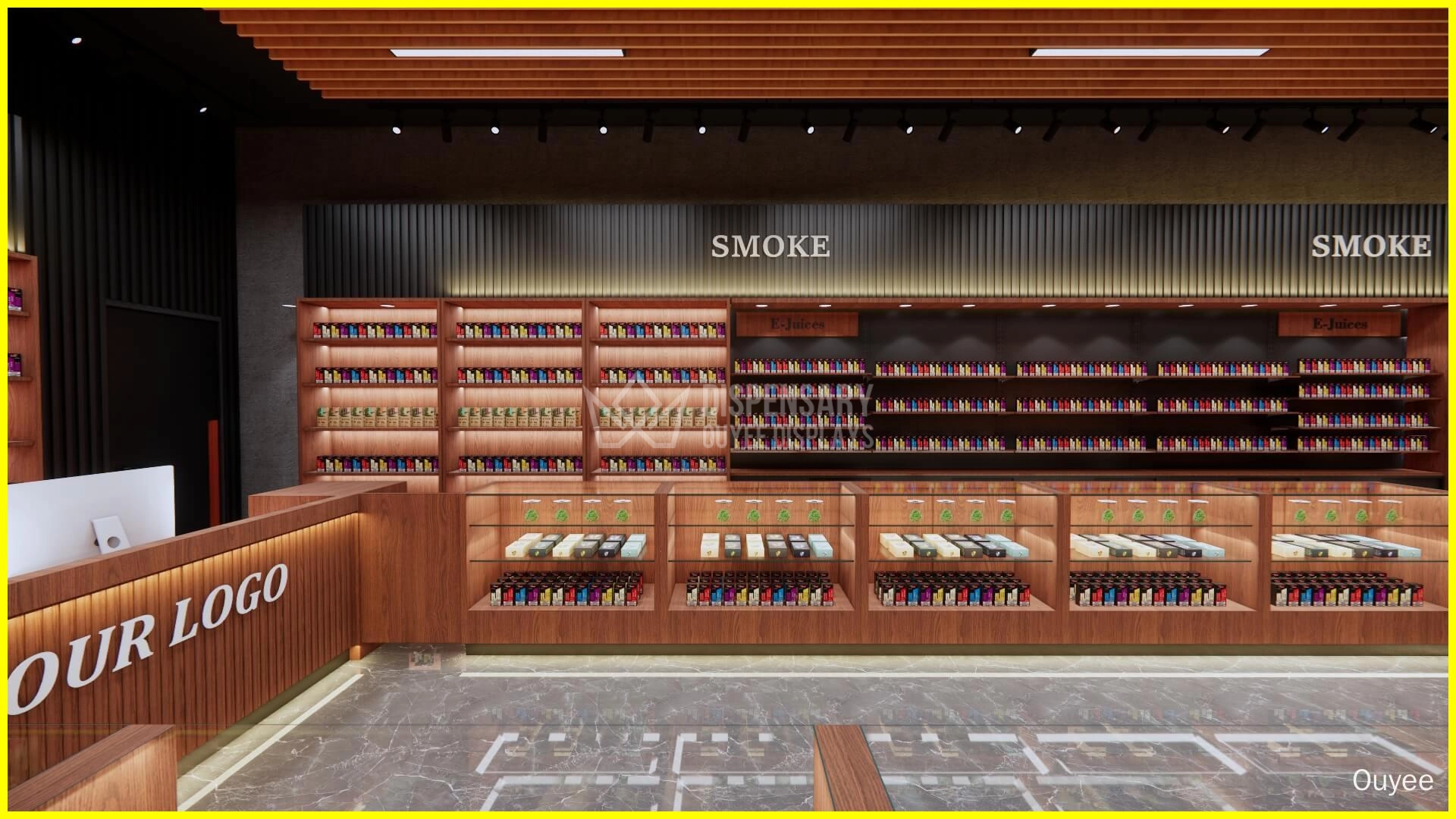 cannabis display case suppliers - Ouyee