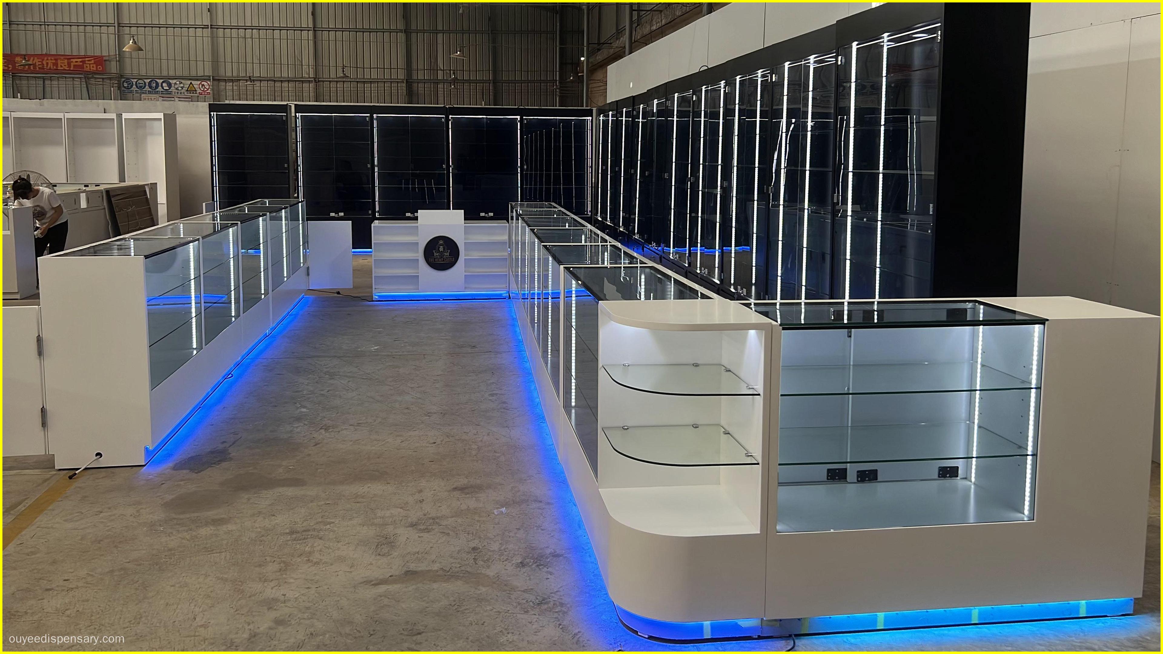 cannabis display counters - Ouyee