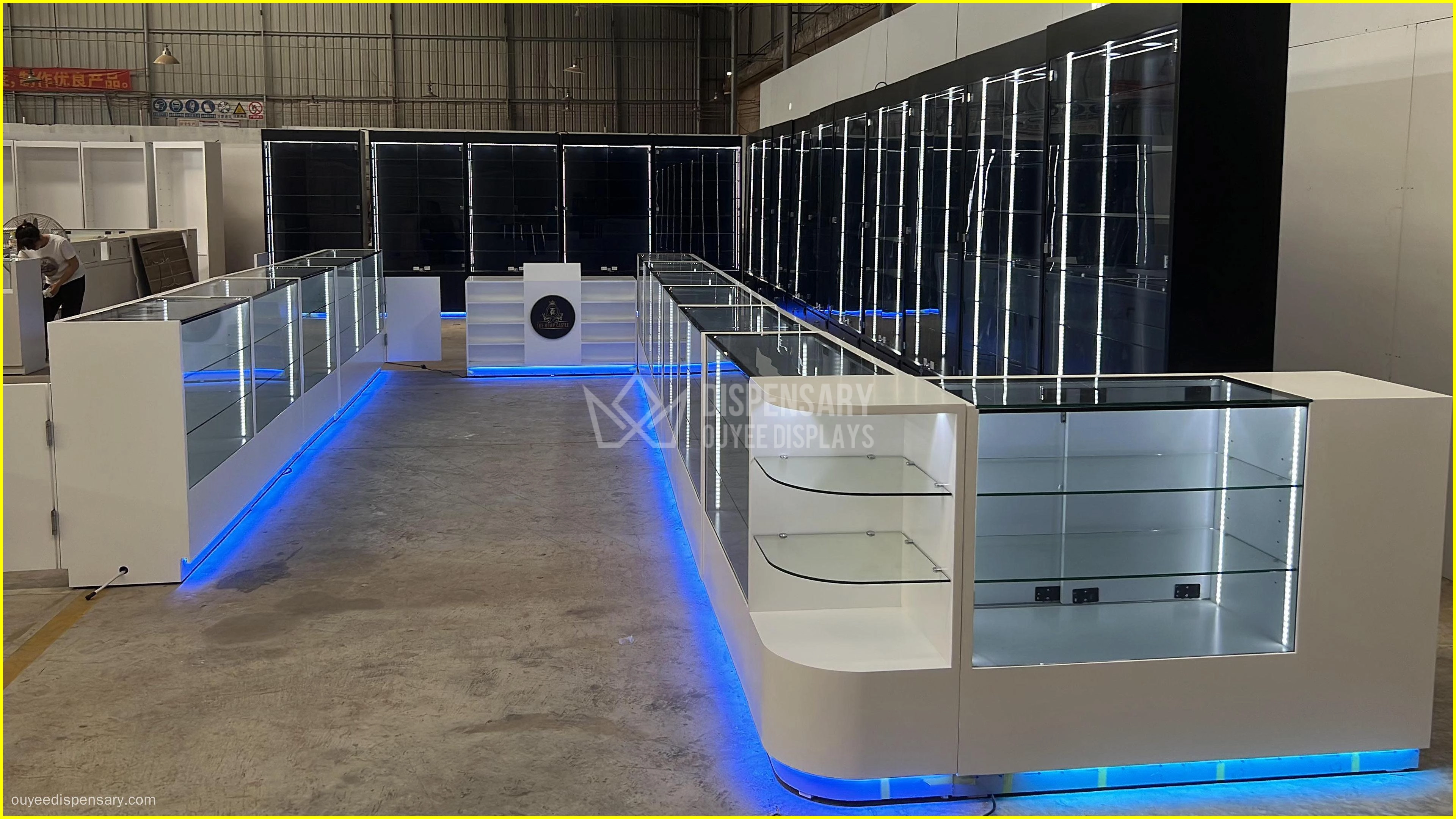 cannabis display counters - Ouyee