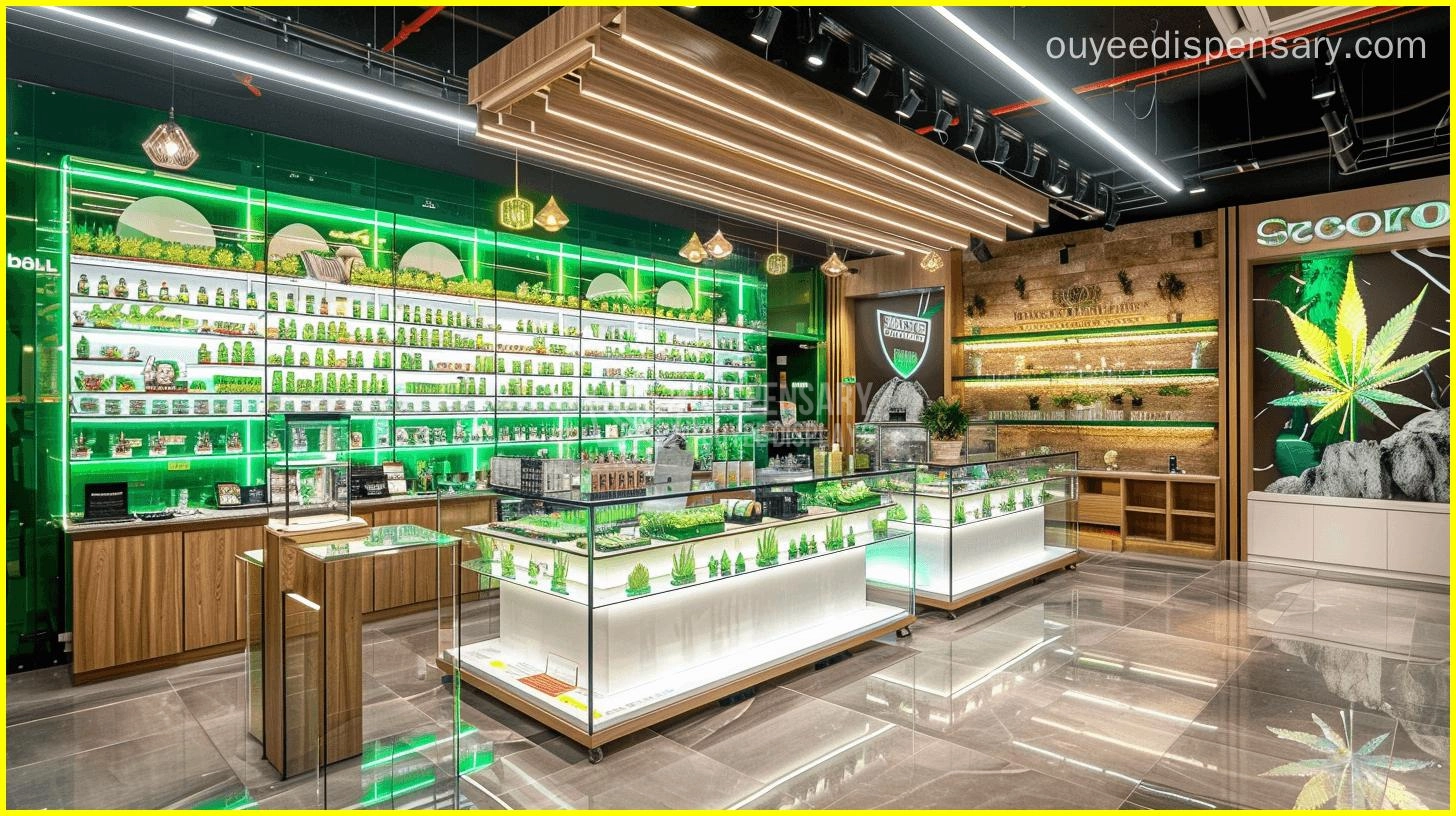 cannabis glass display cabinet suppliers - Ouyee