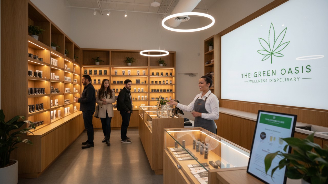 cannabis retail dispensary design - Ouyee